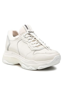 Sneakersy BRONX - 66167P-A Off White 05 ze sklepu eobuwie.pl w kategorii Buty sportowe damskie - zdjęcie 127605641