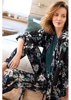 Piżama damska z wiskozy i satyny Xena Nipplex zielona ze sklepu piubiu_pl w kategorii Piżamy damskie - zdjęcie 127622522