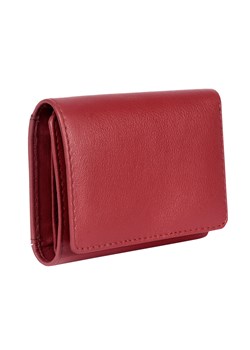 Czerwony portfel damski TOS8909 ze sklepu Domenoshoes w kategorii Portfele damskie - zdjęcie 127704290