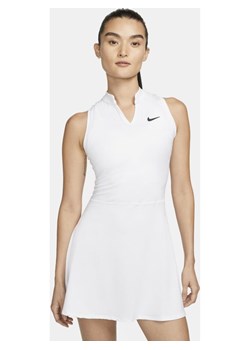 Damska sukienka do tenisa NikeCourt Dri-FIT Victory - Biel ze sklepu Nike poland w kategorii Sukienki - zdjęcie 127767533