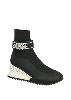 Le Silla Sneakersy | z dodatkiem skóry ze sklepu Gomez Fashion Store w kategorii Buty sportowe damskie - zdjęcie 127855740