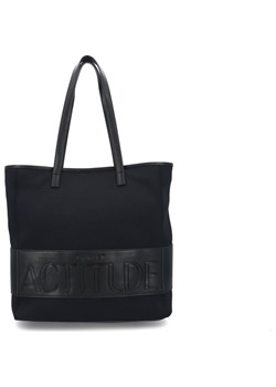Shopper bag czarna Actitude_twinset na ramię elegancka duża 