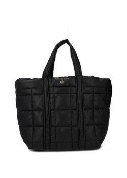 Shopper bag Michael Kors na ramię czarna matowa elegancka mieszcząca a5 