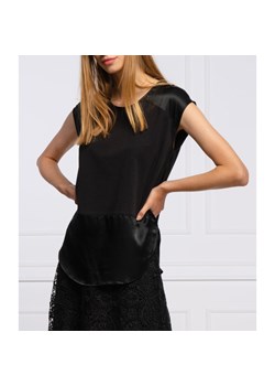 Marella SPORT Jedwabna bluzka DENTICE | Regular Fit ze sklepu Gomez Fashion Store w kategorii Bluzki damskie - zdjęcie 127924051
