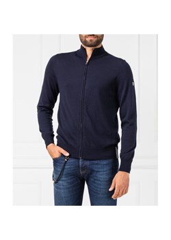 EA7 Wełniany sweter | Regular Fit ze sklepu Gomez Fashion Store w kategorii Swetry męskie - zdjęcie 127936813