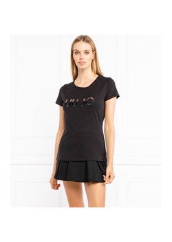 Liu Jo Sport T-shirt | Regular Fit ze sklepu Gomez Fashion Store w kategorii Bluzki damskie - zdjęcie 127941891