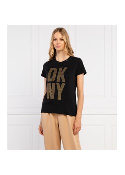 DKNY T-shirt | Regular Fit ze sklepu Gomez Fashion Store w kategorii Bluzki damskie - zdjęcie 127946992
