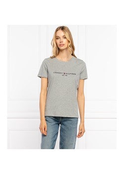Tommy Hilfiger T-shirt | Regular Fit ze sklepu Gomez Fashion Store w kategorii Bluzki damskie - zdjęcie 127949232