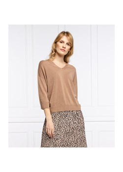 Peserico Lniany sweter | Regular Fit ze sklepu Gomez Fashion Store w kategorii Swetry damskie - zdjęcie 127974333