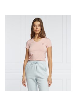 GUESS JEANS T-shirt | Regular Fit ze sklepu Gomez Fashion Store w kategorii Bluzki damskie - zdjęcie 127980930