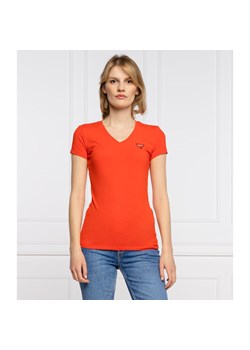 GUESS JEANS T-shirt | Slim Fit ze sklepu Gomez Fashion Store w kategorii Bluzki damskie - zdjęcie 127989063