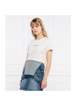 Tommy Jeans T-shirt | Slim Fit ze sklepu Gomez Fashion Store w kategorii Bluzki damskie - zdjęcie 128008404