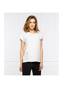 EA7 T-shirt | Regular Fit ze sklepu Gomez Fashion Store w kategorii Bluzki damskie - zdjęcie 128013702