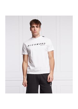 Richmond Sport t-shirt męski młodzieżowy biały na lato 