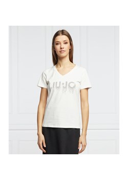 Liu Jo Sport T-shirt | Regular Fit ze sklepu Gomez Fashion Store w kategorii Bluzki damskie - zdjęcie 128024543