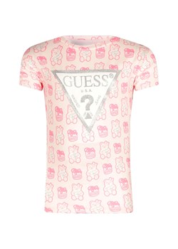 Guess T-shirt | Regular Fit ze sklepu Gomez Fashion Store w kategorii Bluzki dziewczęce - zdjęcie 128049391