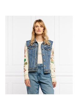 Desigual Kurtka jeansowa CHAQ_ATHLAS | Slim Fit ze sklepu Gomez Fashion Store w kategorii Kurtki damskie - zdjęcie 128050433
