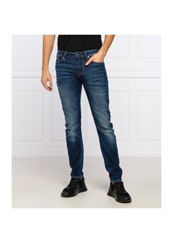 Pepe Jeans London Jeansy HATCH WORN | Slim Fit | low waist ze sklepu Gomez Fashion Store w kategorii Jeansy męskie - zdjęcie 128076454