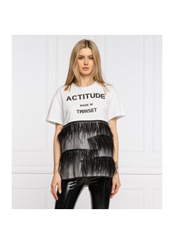 Twinset Actitude T-shirt | Regular Fit ze sklepu Gomez Fashion Store w kategorii Piżamy damskie - zdjęcie 128093570