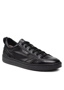 Sneakersy GUESS - Certosa FM5CER LEA12 BLACK ze sklepu eobuwie.pl w kategorii Trampki męskie - zdjęcie 128136510