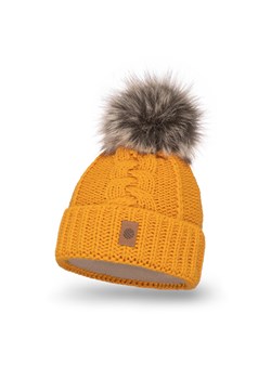 Ciepła czapka damska ze sklepu PaMaMi w kategorii Czapki zimowe damskie - zdjęcie 128341973