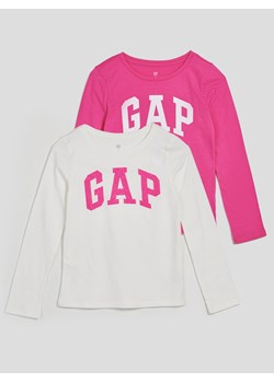 Bluzka dziewczęca różowa Gap 