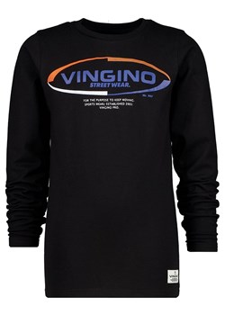 T-shirt chłopięce Vingino czarny jesienny 