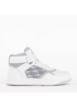 Białe damskie wysokie sneakersy sportowe Xosa - Obuwie ze sklepu royalfashion.pl w kategorii Buty sportowe damskie - zdjęcie 129054683