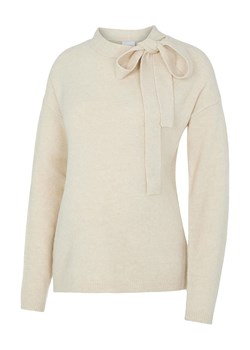 Ciążowy sweter "Mily" w kolorze kremowym ze sklepu Limango Polska w kategorii Swetry ciążowe - zdjęcie 129131660