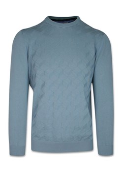Sweter męski niebieski Quickside bawełniany 