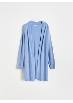 Reserved - Lekki kardigan - Niebieski ze sklepu Reserved w kategorii Swetry damskie - zdjęcie 129197172