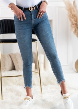 Spodnie jeansowe niebieskie L118 ze sklepu Sklep Fason w kategorii Jeansy damskie - zdjęcie 129197864