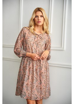 Elegancka sukienka z nadrukiem ze sklepu Greenpoint.pl w kategorii Sukienki - zdjęcie 129198184
