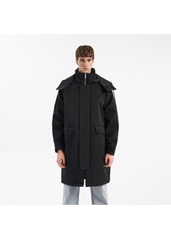 Płaszcz z kapturem - Czarny ze sklepu House w kategorii Płaszcze męskie - zdjęcie 129353661