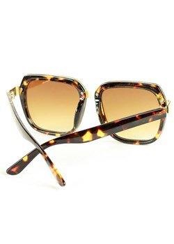 Nowoczesne okulary przeciwsłoneczne MAZZINI GLAMOUR NEW brąz ze sklepu Verostilo w kategorii Okulary przeciwsłoneczne damskie - zdjęcie 129533253