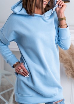 Bluza Brela niebieska ze sklepu Sklep Fason w kategorii Bluzy damskie - zdjęcie 129638024