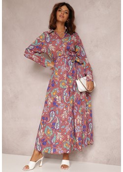 Ciemnoróżowa Sukienka Phellane ze sklepu Renee odzież w kategorii Sukienki - zdjęcie 129735864