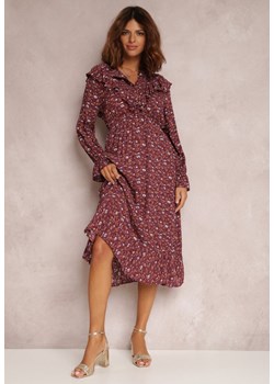 Fioletowa Sukienka Caeora ze sklepu Renee odzież w kategorii Sukienki - zdjęcie 129841180
