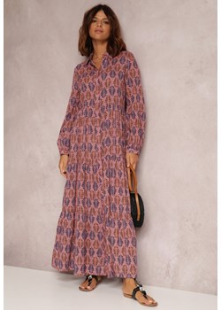Ciemnoróżowa Sukienka Nikerine ze sklepu Renee odzież w kategorii Sukienki - zdjęcie 129896524