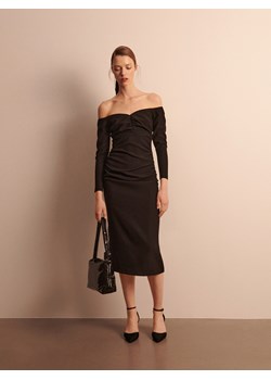 Reserved - Elegancka sukienka - Czarny ze sklepu Reserved w kategorii Sukienki - zdjęcie 129900093