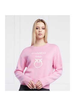 Pinko Wełniany sweter BURGOS | Regular Fit ze sklepu Gomez Fashion Store w kategorii Swetry damskie - zdjęcie 129956134