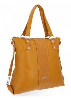 Firmowa Torebka Damska Shopper Bag XL Bee Bag Żółta (kolory) ze sklepu PaniTorbalska w kategorii Torby Shopper bag - zdjęcie 130091581