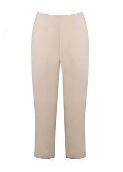 Spodnie w kolorze beżowym ze sklepu Limango Polska w kategorii Spodnie damskie - zdjęcie 130114930