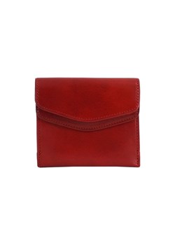 Barberini's - portfel ze skóry naturalnej - Czerwony ze sklepu Barberinis w kategorii Portfele damskie - zdjęcie 130118343