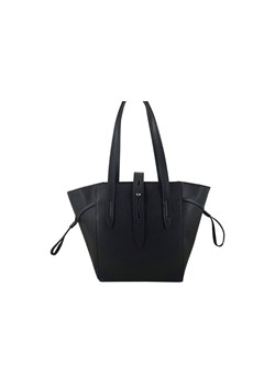 Klasyczna i elegancka torebka damska - Czarna ze sklepu Barberinis w kategorii Torby Shopper bag - zdjęcie 130122033