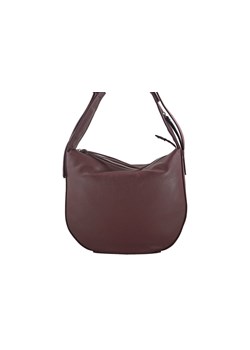Modne torebki na ramię ze skóry naturalnej - Bordowa ze sklepu Barberinis w kategorii Listonoszki - zdjęcie 130127101