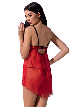 Cherry koszulka + stringi, Kolor red, Rozmiar 2XL/3XL, Passion ze sklepu Intymna w kategorii Komplety bielizny damskiej - zdjęcie 130134183
