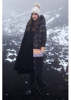 Długi płaszcz zimowy Reykjavik Midnight Wonder XS ze sklepu NAOKO w kategorii Płaszcze damskie - zdjęcie 130137653