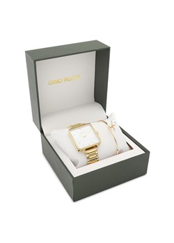 Zegarek Gino Rossi - GR GIFT SET 02W Gold/White ze sklepu eobuwie.pl w kategorii Zegarki - zdjęcie 130148251