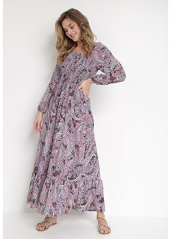 Fioletowo-Niebieska Sukienka Philusa ze sklepu Born2be Odzież w kategorii Sukienki - zdjęcie 130170512